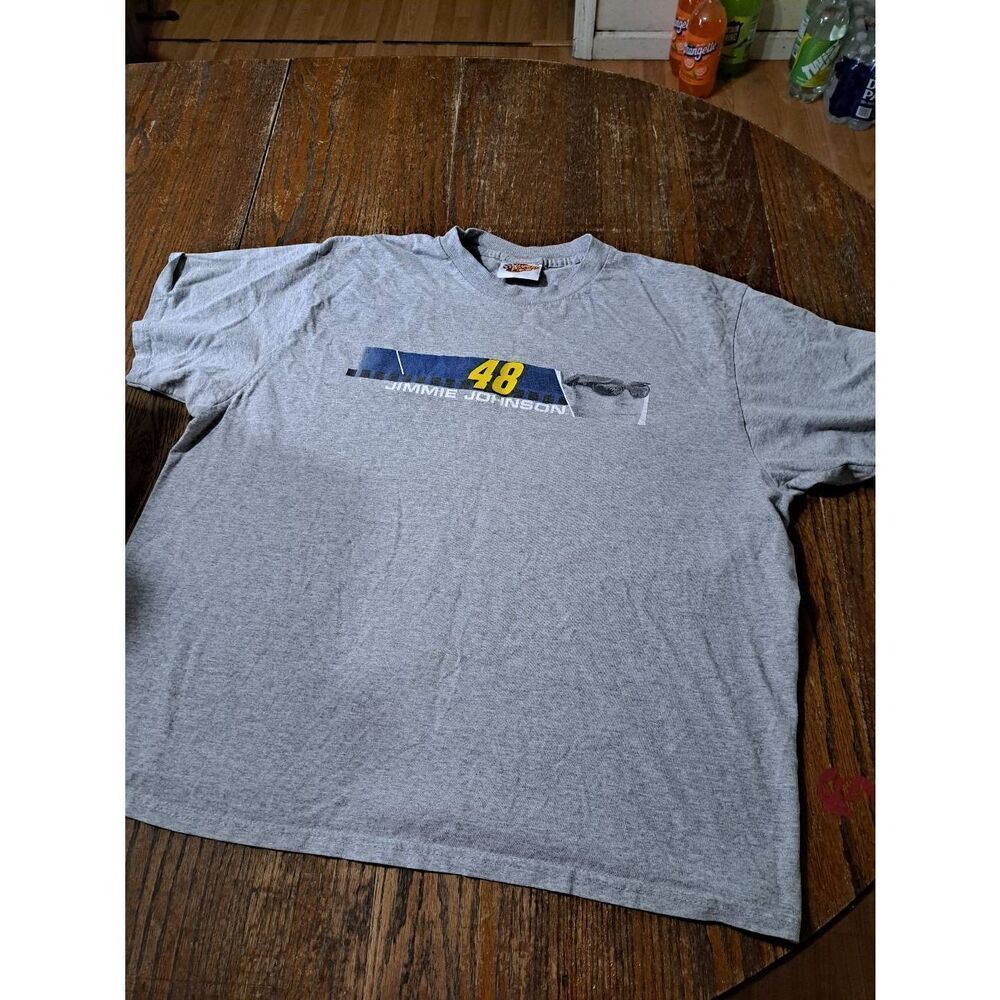 XXL 2006 Winners Circle Nascarc#48 Jimmie Johnson Short Sleeve Tee TShirt
